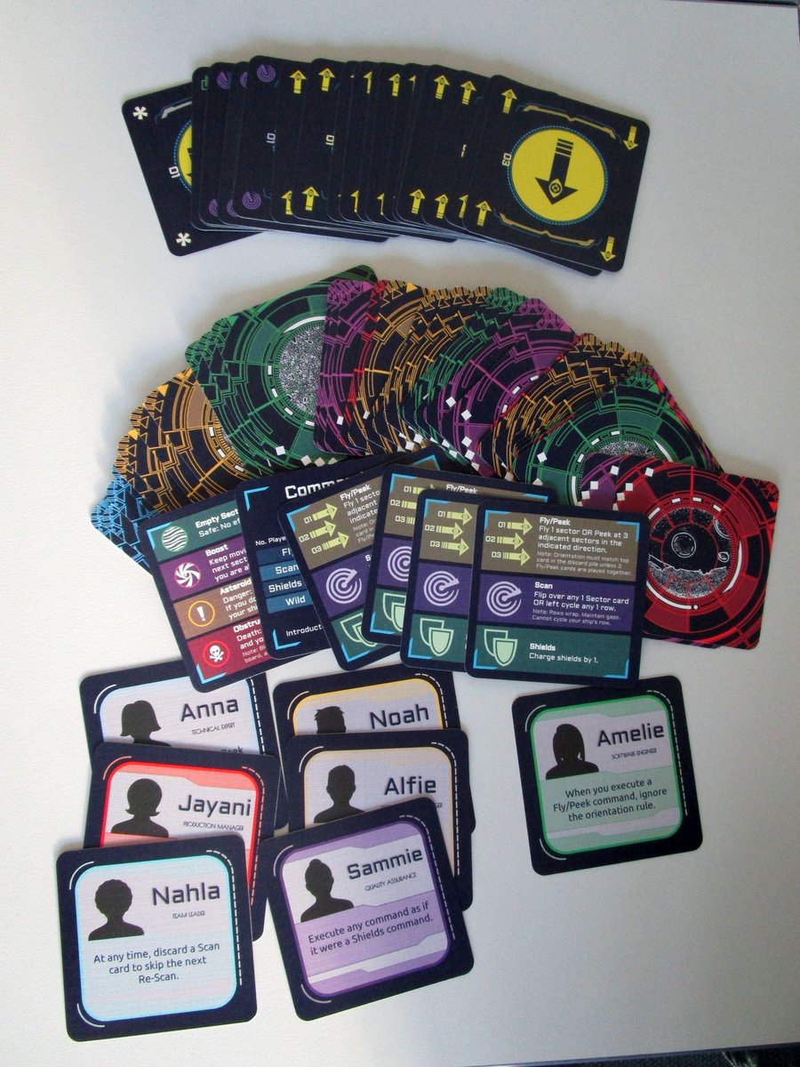 Sensor Ghosts has been assembled. Here's a sneak peak at what's override the box! Well the card anyway :)