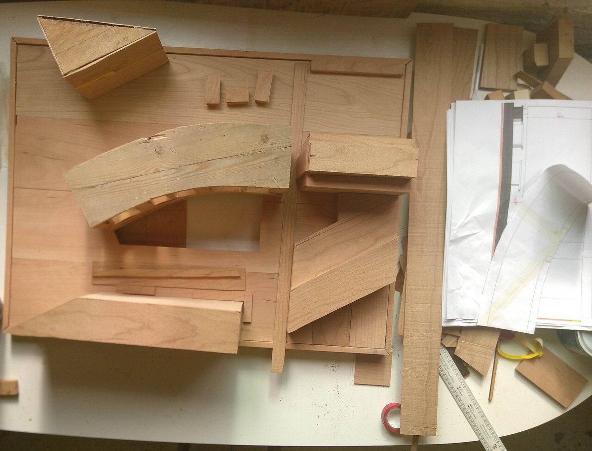 RoyffeFlynn's tweet image. Collaging reclaimed and new timber for an Allara Street site model.

#timbermodel #model #architecturemodels #canberra #timber #craft #crafting #workinprogress #making #royffeflynn