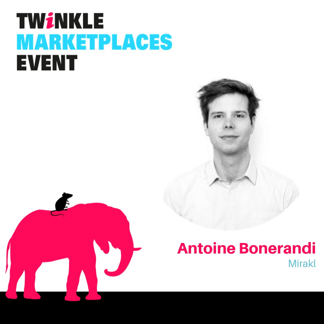 twinkle_mpe's tweet photo. Antoine Bonerandi van Mirakl is een van de sprekers tijdens het Twinkle Marketplaces Event. In zijn sessie vertelt hij over de voordelen van het marketplace model en laat hij je een aantal concrete voorbeelden zien. https://t.co/GhGsfKMogU https://t.co/Xxm3QzMqh7