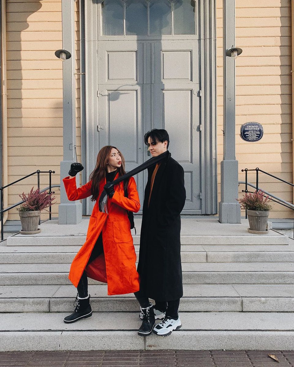 MayWardOfficial's tweet photo. Tried recreating Goblin but we started laughing so..👌🏼

📸 | edward_barber IG post
:https://t.co/xtd9nfOX1G

#MayWardBeautifulLife 

@maymayentrata07 @Barber_Edward_ https://t.co/QtF3KRBDPZ
