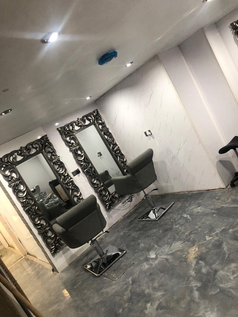 Sabrina’s Beauty shop is nearing completion 🙌
.
We completed the rewire of shopfloor lighting and installation of rose gold pendants, spotlights and emergency lighting 💡 
.
It’s always nice helping local business owners achieve their vision ⚡️

#renovation #shopfit #electrics