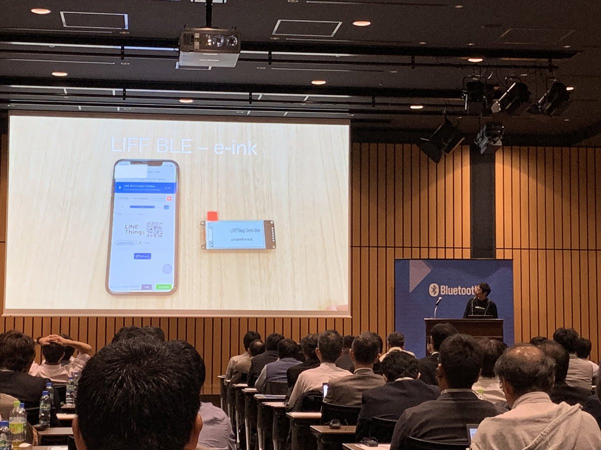saipantou's tweet photo. Bluetooth東京セミナー
モノからつながる世界・モノから広がる世界へ
-Lineが手がけるBluetoothへの取り組みとその未来-
#line
#LINEthings
#linedc
#Bluetooth
@BluetoothSIG https://t.co/GwRmoFdDj8