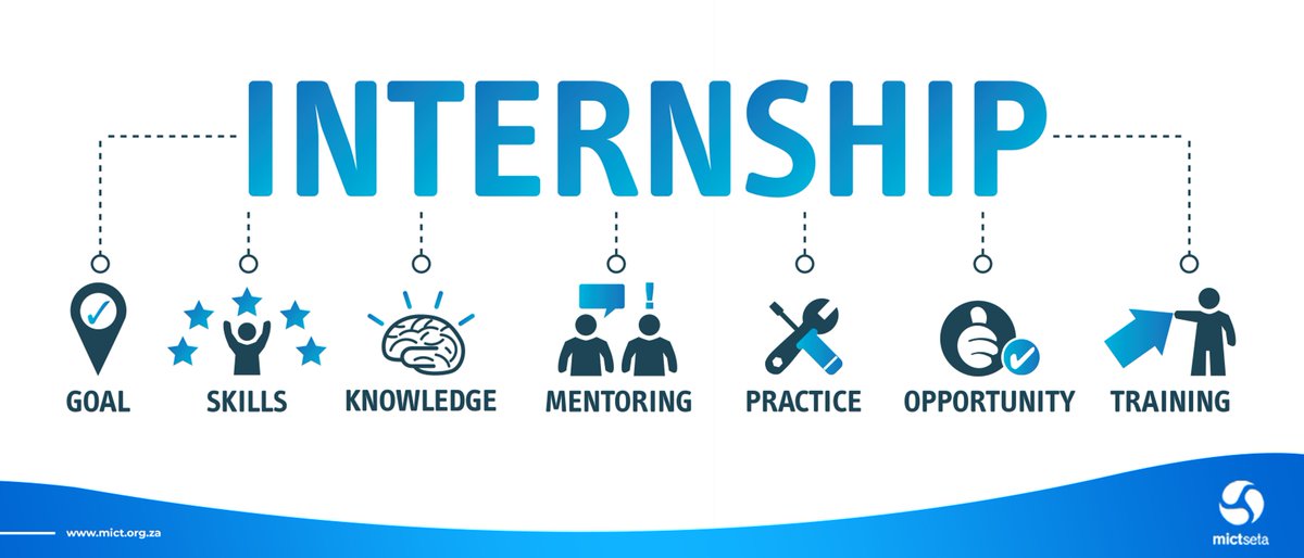 MictSeta's tweet photo. An internship is an opportunity to acquire practical work experience after completing your academic qualification.

#Internships #MICTSector https://t.co/zlb5PX2Q1Y