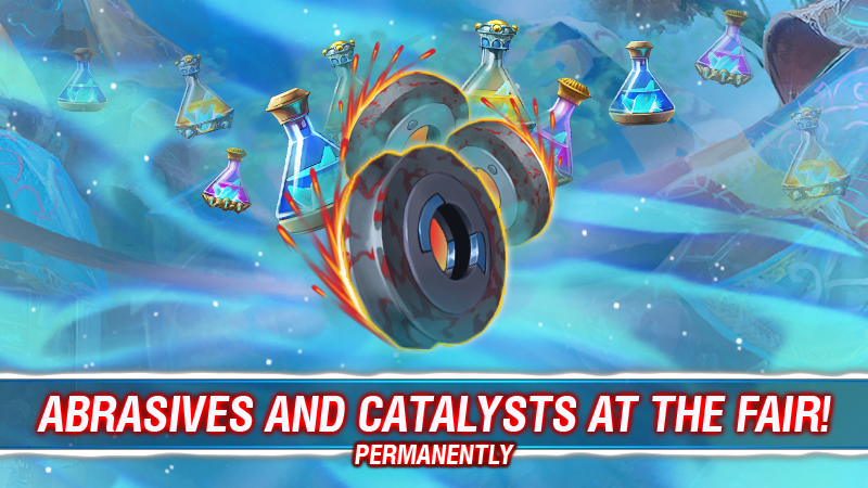 prime_world's tweet photo. We've provided you with multiple ways of receiving abrasives and catalysts, but players were asking us to extend the ways of acquiring them. From now on, you'll always have a choice of how to obtain them: they are a part of the usual Far's assortment! ☺ https://t.co/ZZvFyYhI1N https://t.co/iW1EST16rE