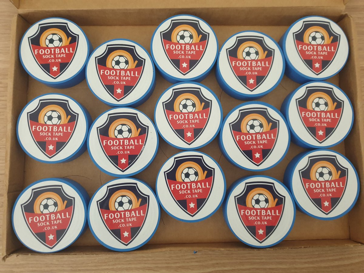 BasingstokeU18s's tweet photo. 🗣 Just taken delivery from @Football_Tape Thank for the supply, great customer service, speedy delivery No1 place to get your teams tape.
#nonleaguefooball #grassrootsfootball #EuropaLeague 
@ACYFLofficial @BostikLeague @btfc_academy @Basingstoke_FC https://t.co/0ydAW8yULx