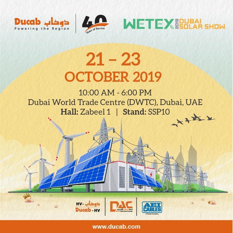 CableTechnology's tweet photo. #wetex2019 #Ducab #SolarBICC #cables https://t.co/nZTwEh8bBu