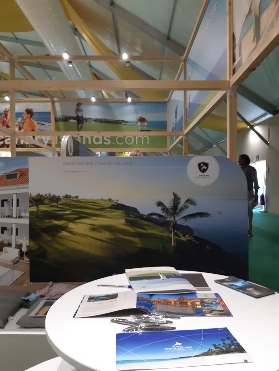 We are ready for the #IGTM19 in Marrakech, visit us at the stand E60 @melonerasgolf @lopesan