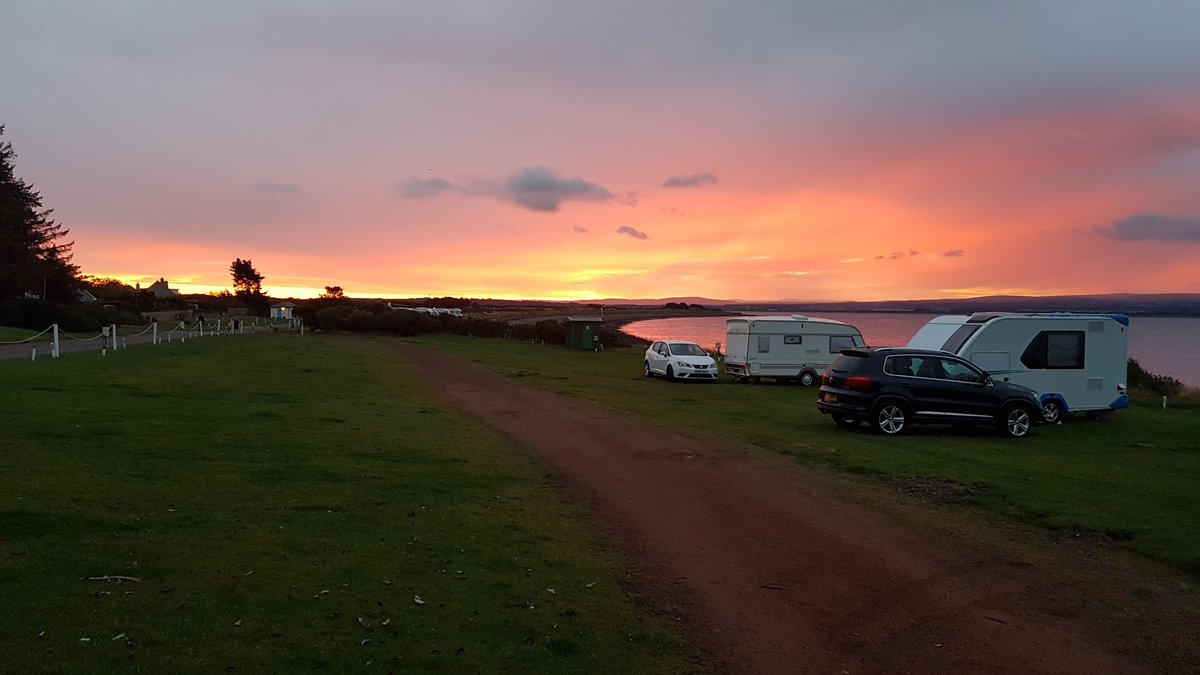 Red sky in the morning...