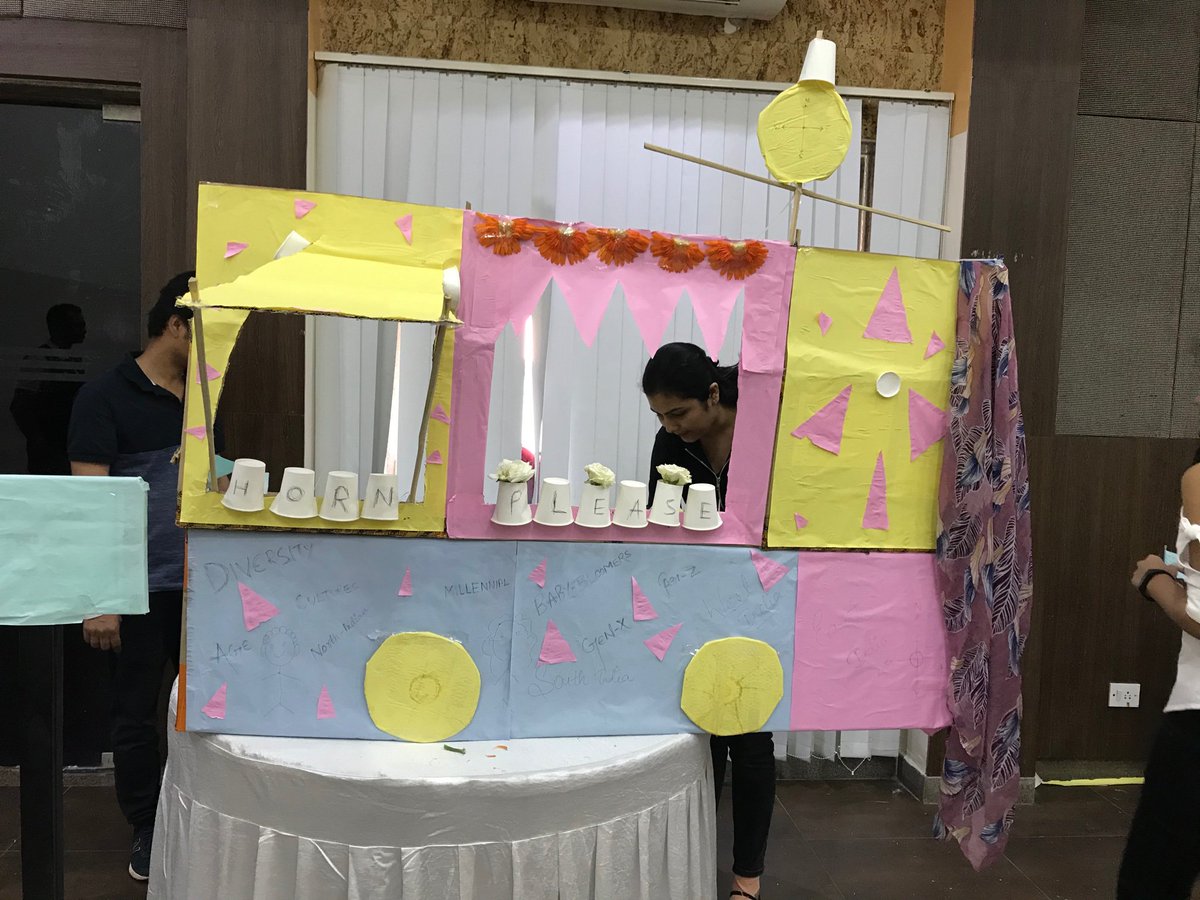 madhurima0101's tweet photo. The food truck challenge inspired thought leadership, creativity, and collaboration!  #InfiniteTalent2019 @saplabsindia https://t.co/L6sruE1Iht