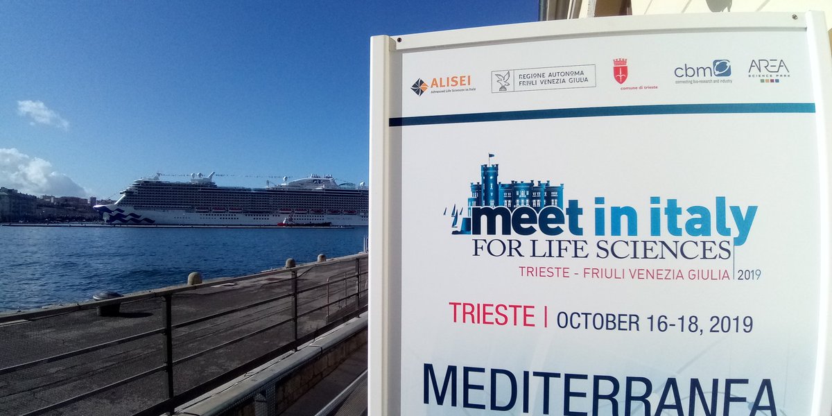 NibBiotec's tweet photo. Che vento tira a Trieste per le startup? #meetinitaly #startup #startups #Trieste #MIT4LS2019 https://t.co/5YBGPc3QE6