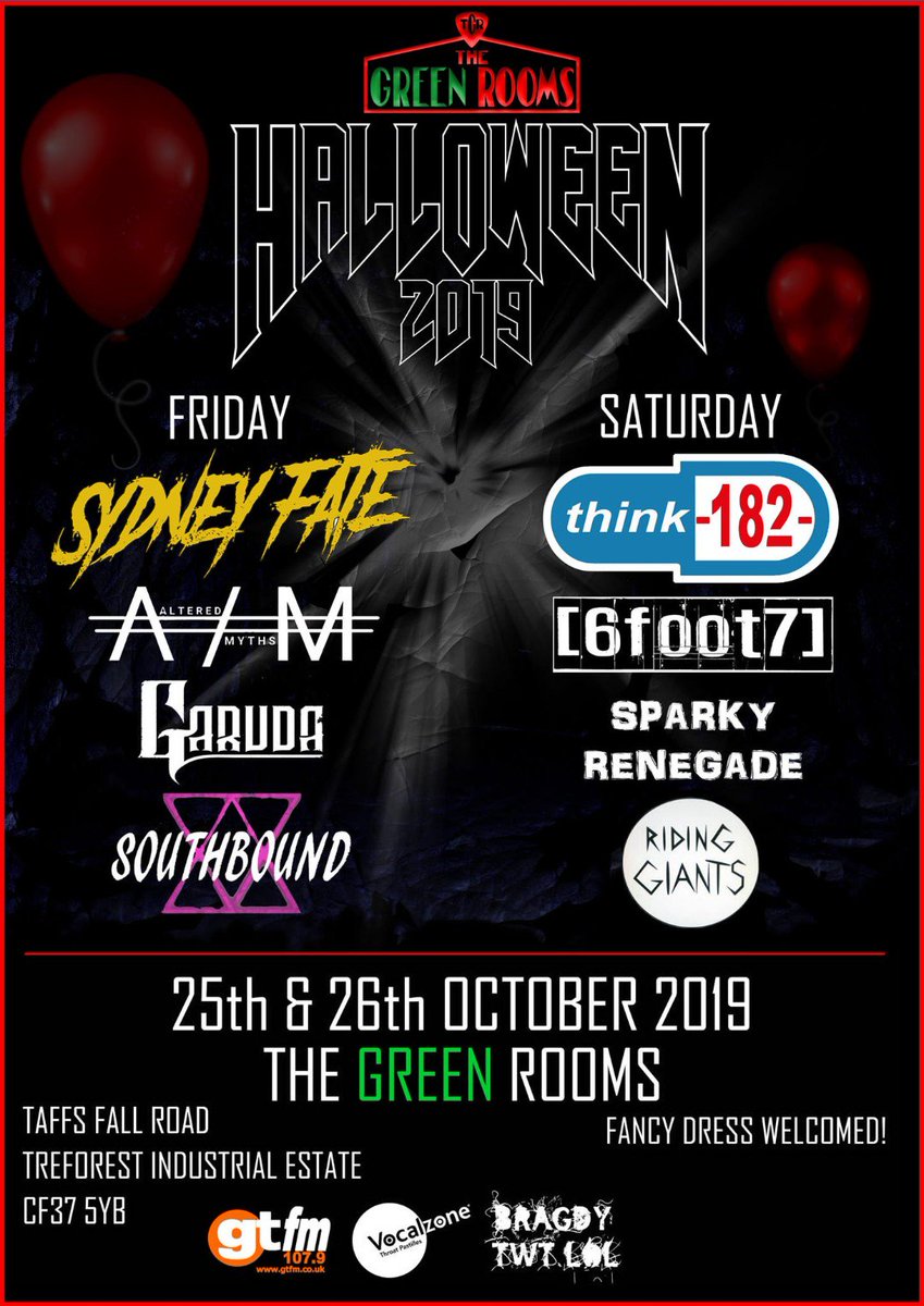 Halloween gig coming your way