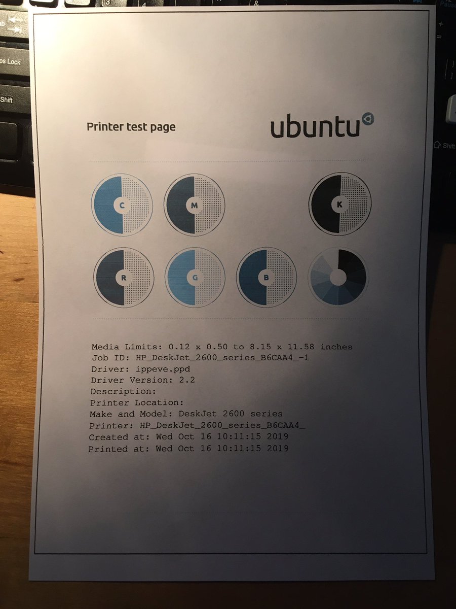 BrianLinuxing's tweet photo. I must say that in 27 years printing on #Linux has come along in leaps and bounds.
#CUPS on the new installation of #LXLE found the printer and set it up without any intervention, quite decent for once🥳 https://t.co/1VZu7mBuvg