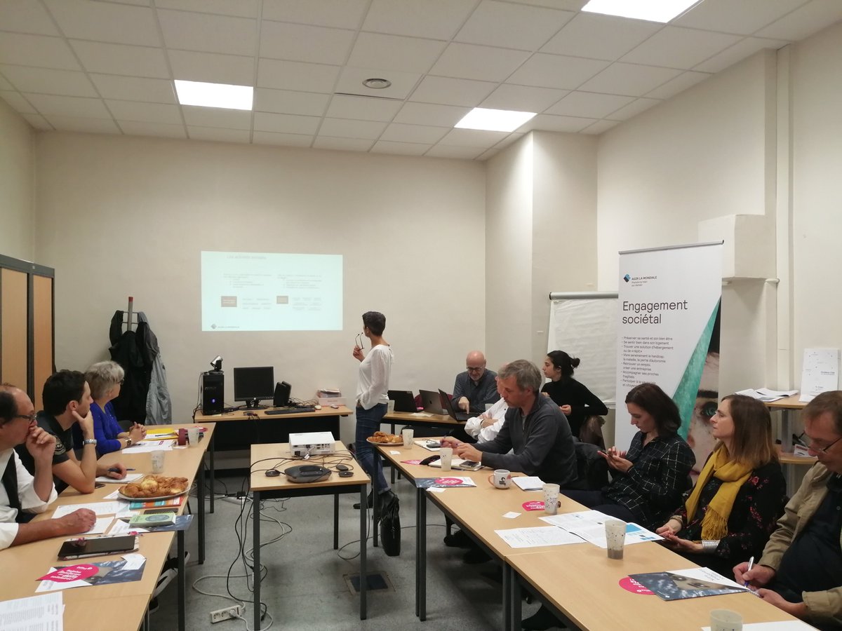 CRESS_AURA's tweet image. 🎉 Hier se déroulait à Lyon notre petit-déj adhérents !
🤓 L'occasion de découvrir 2 projets sur le #numérique :
➡️ #DigitESS : @simplonco @AG2RLAMONDIALE
➡️ @DiffuzSolidaire : @GroupeMacif
🙌 Merci aux intervenants et aux participants !
#ess