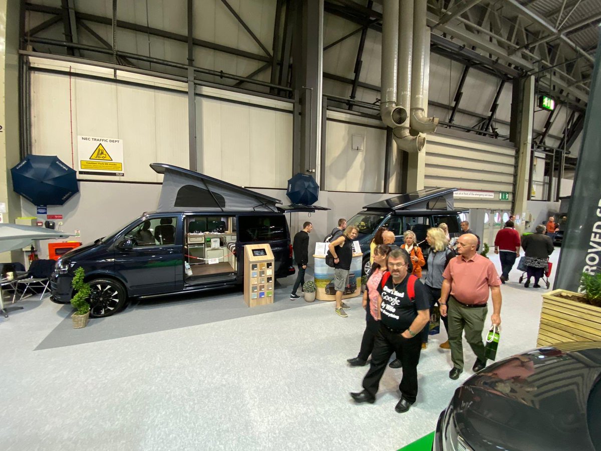 VW_Interiors's tweet photo. Don’t forget to come and say hello ... we are in HALL 11 at the @NECCaravanShow

We have some great deals and promotions on offer! 

https://t.co/IoUUXrxKyJ 

#bodans #bodanscampers #camper #campervan #vw #volkswagen #campertrip #vanlife #camperconversion #camperhire #camperlife https://t.co/fGR5QuUnBV