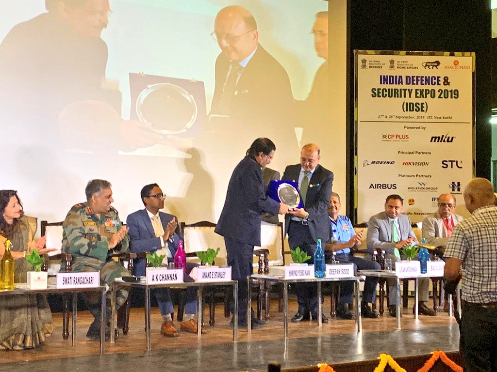 Indian Defence and Security Exposition  #IDSE2019 was organised at Indian Institute of Technology, Delhi.It had speakers from Indian Army, Navy, Air Force, Security agencies. EtcHikVision of China was a Primary Partner of the event organised by MOD and MHA.God save India