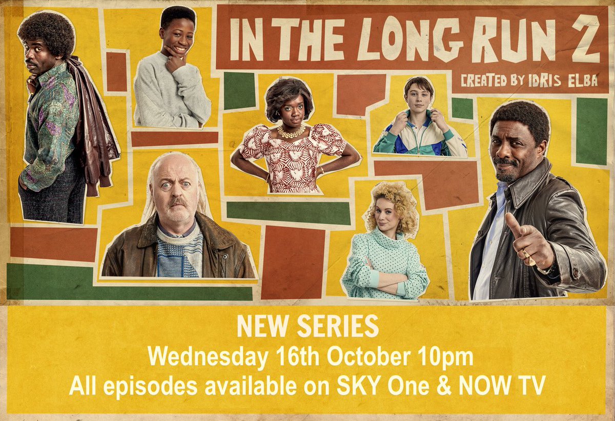 Season 2 of #InTheLongRun starts on @SkyOne tonight! 
Take a trip back to ‘80s London with @idriselba <a href="/BillBailey/">Bill Bailey</a> <a href="/JimmyAkingbola/">Jimmy Akingbola (Blue Tick)</a> for some top comedy and wicked tunes ... Such a joy to work on this series again! 🇸🇱🙌❤️