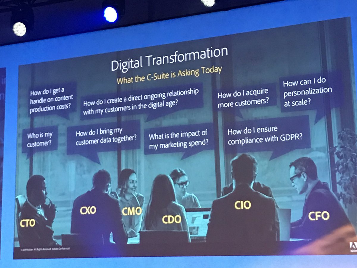 ClineMadec's tweet image. #digitaltransformation with @Adobe at #digitalfirst2019 rethink #customer #journey first