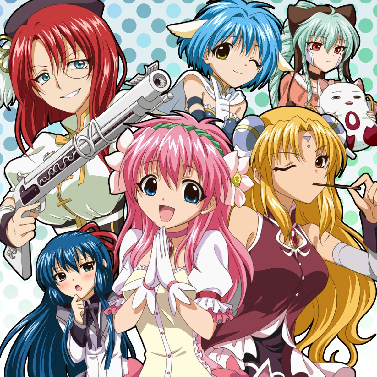 ギャラクシーエンジェル 毎月cd発売記念 かなん イラスト サイン色紙 ミルフィーユ桜葉 全巻購入特典 複製 非売品 15周年記念イベントが 全巻購入特典