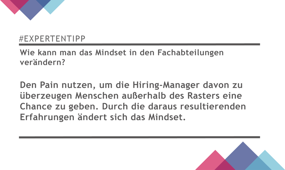 hrconnectum's tweet photo. Auf der Zukunft Personal hat @HZaborowski  wertvolle #Tipps wie dir das richtige #Mindset bei deiner Arbeit als #Recruiter helfen kann. 
https://t.co/Vqjj1TTQkf https://t.co/OCVcXDhivs