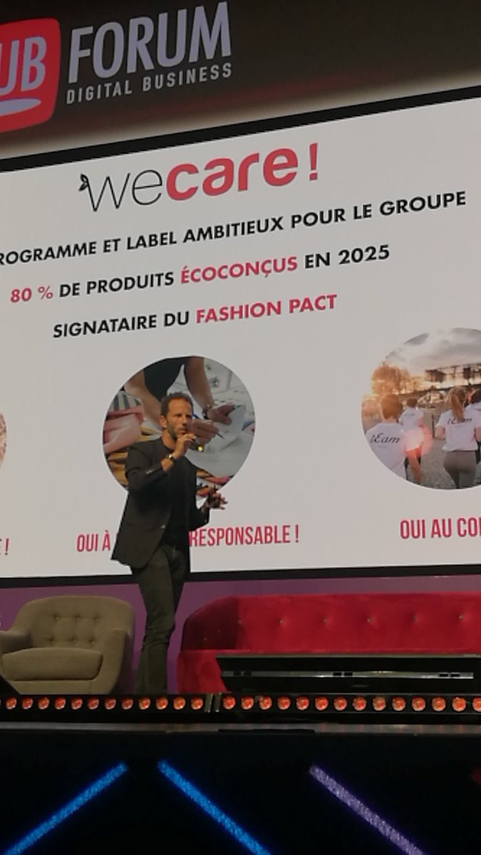 EustacheMence's tweet photo. #brand «on peut transformer tt cea qu'on veut , si la marque n'est pas forte, elle n'existe pas»
@LaurentMilchior CEO de @etam_france #HUBFORUM https://t.co/jBLdaoBQXL