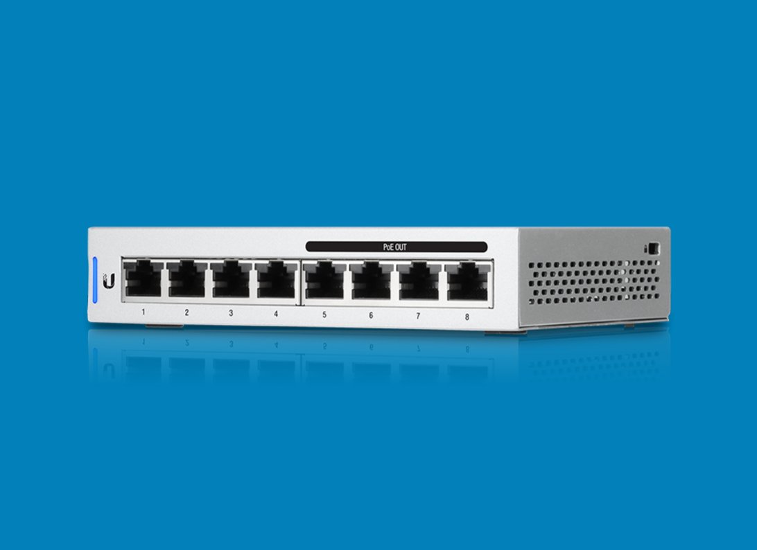 wirelessproltd's tweet photo. #Ubiquiti's US-8-60W #UniFi Switch has 8 #Gigabit #RJ45 Ports. Four of these are auto-sensing 802.3af #PoE ports that are capable of delivering up to 15.4W of power for PoE devices. 

Shop the @ubnt US-8-60W Now ➡️ https://t.co/A09YWes6J6 https://t.co/WWMrIXSakV