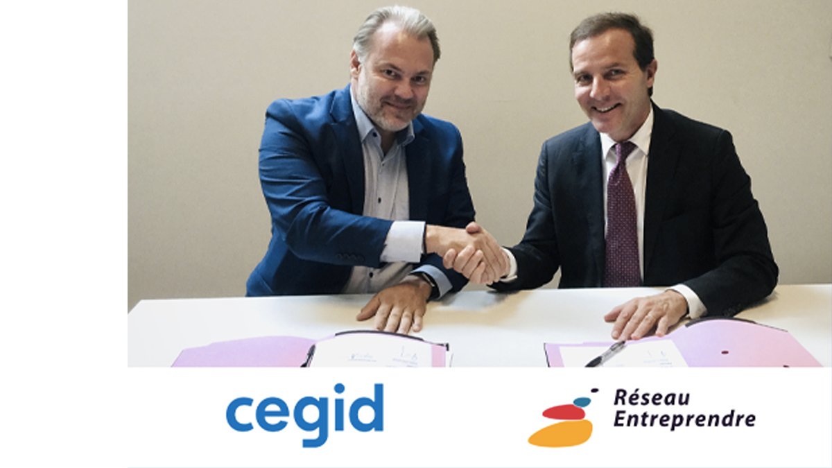 Cegid signe avec <a href="/RsoEntreprendre/">Réseau Entreprendre</a> une convention nationale et réaffirme ainsi son engagement auprès des #entrepreneurs et de leur écosystème.
#LePortailCegid #ReseauEntreprendre #Cegid