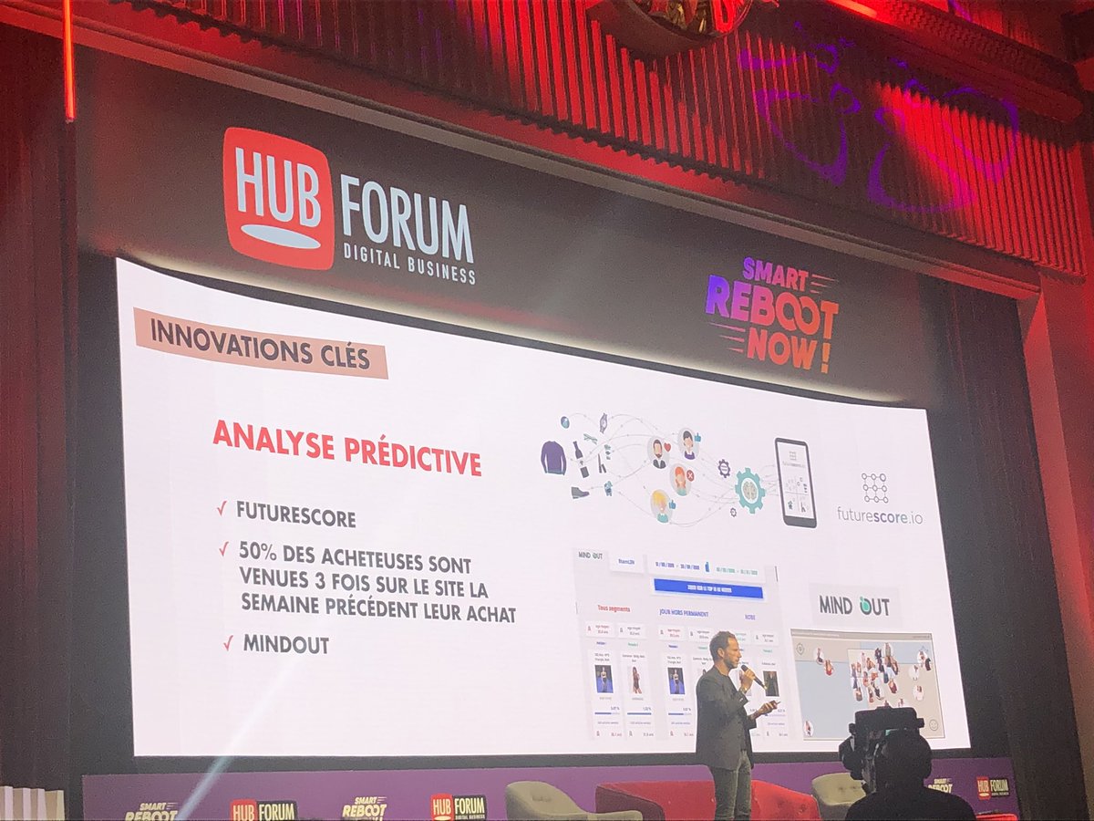 VAndriatiana's tweet photo. #HubForum @etam_france fait de l’analyse prédictive grâce à l’outil @FuturescoreI https://t.co/ZjB3B0wBfH