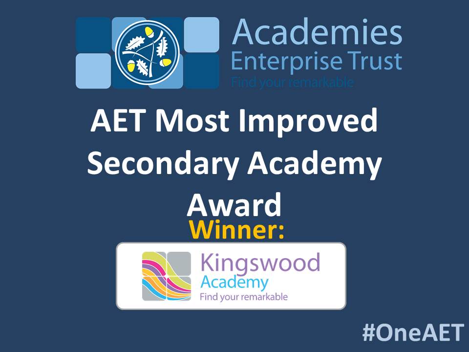 LiftSchools's tweet photo. Congratulations to Kingswood and New Rickstones on winning AET most improved academy awards 2019 #AETconference #OneAET 

Well done to all the #OneAET family at @NewRickstones and @Kingswood_Acad @AETAcademies @L_Costello65 @CareersAET #FindYourRemarkable https://t.co/KHuHII3Uky