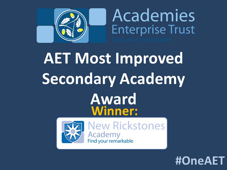 LiftSchools's tweet photo. Congratulations to Kingswood and New Rickstones on winning AET most improved academy awards 2019 #AETconference #OneAET 

Well done to all the #OneAET family at @NewRickstones and @Kingswood_Acad @AETAcademies @L_Costello65 @CareersAET #FindYourRemarkable https://t.co/KHuHII3Uky