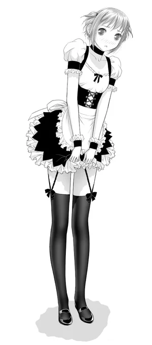 「最近この世界は私だけのモノになりました……」の美希と睦月、再掲です〜(^^;;毎回色々着替えさせて楽しんでいました。ずーっとおんなじ服だと描くの飽きるのです_φ(≧w≦;;) 
