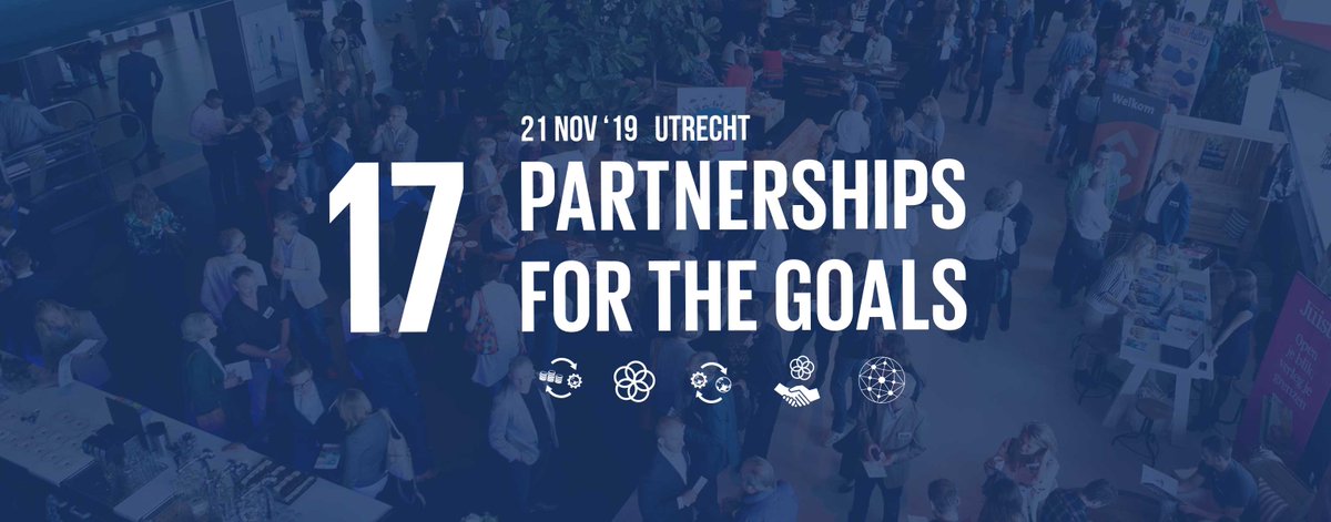 BCorpNL's tweet photo. Tijdens de Social Enterprise Days 2019 onderzoekt #BCorp @Starters4C hoe ondernemers, bedrijven, maatschappelijke organisaties én individuen op een slimme manier hun krachten kunnen bundelen, met aandacht voor SDG 17. 

🎟️ Early Birds hier verkrijgbaar: https://t.co/ZtCnUTvw3l https://t.co/vGFFzQUpf1