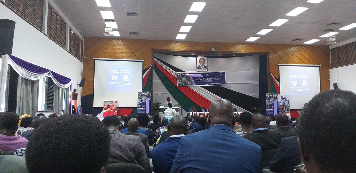 Survivors session is underway at the #GBVConferenceKe. Some of the suggestions raised by plenary are; centralising data for GBV cases, training teachers on GBV & allocating resources for transforming perpetrators. 
#EndGBV
#HerLifeMatters