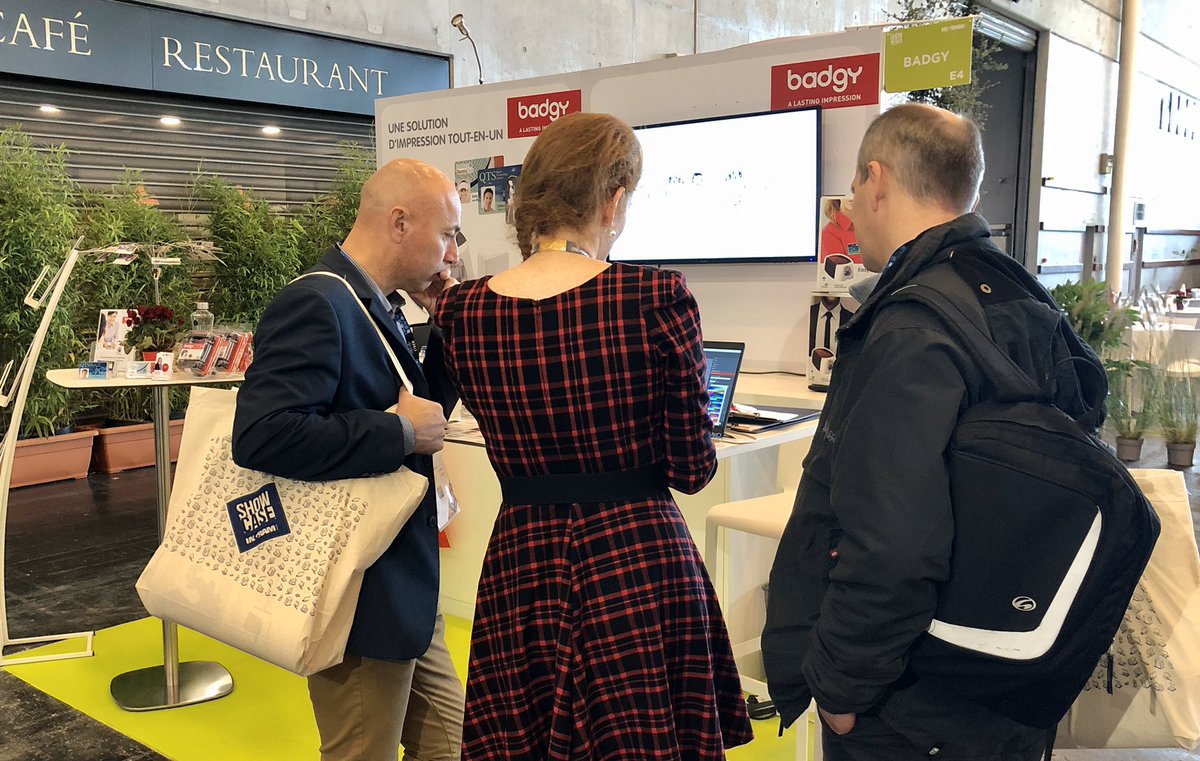 Aujourd’hui et demain l’équipe #Badgy est présente au salon <a href="/IngramMicroInc/">Ingram Micro</a> France Stand E4 -Hall 5 - au Parc Expo de la Porte de Versailles 📍

Vous pourrez y découvrir les solutions Badgy 100 et 200.

Plus d’infos : badgy.com
#showcaseIngram #IngramMicro