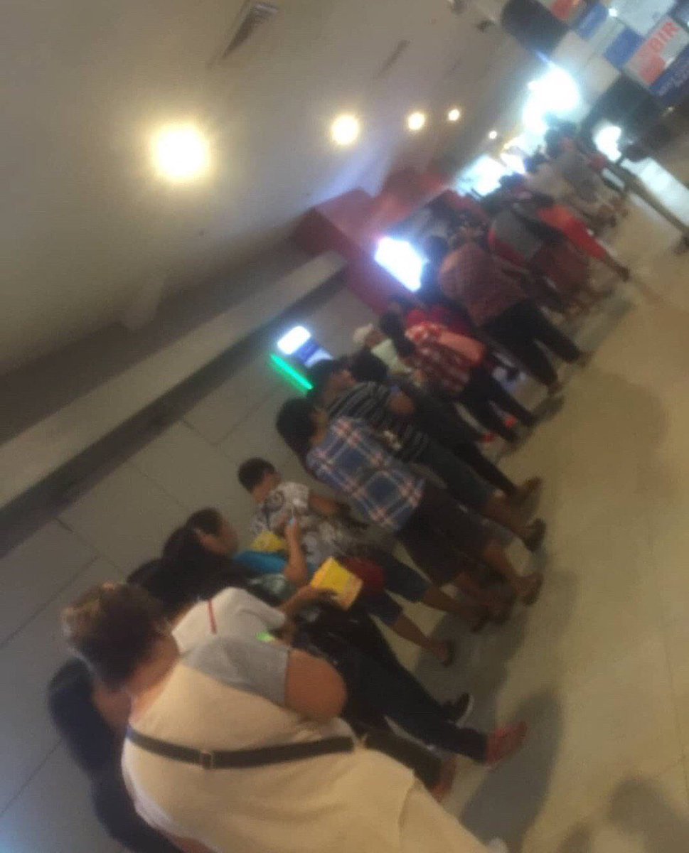 Black_SheepPH's tweet photo. Some of the lines over at SM Dasma, SM Sta Rosa and Vertis North. Grabe kayo, Sheepmates. We feel the love! 🖤🖤🖤 #IsaPaWithFeelingsNowShowing https://t.co/q3zx4iKovQ