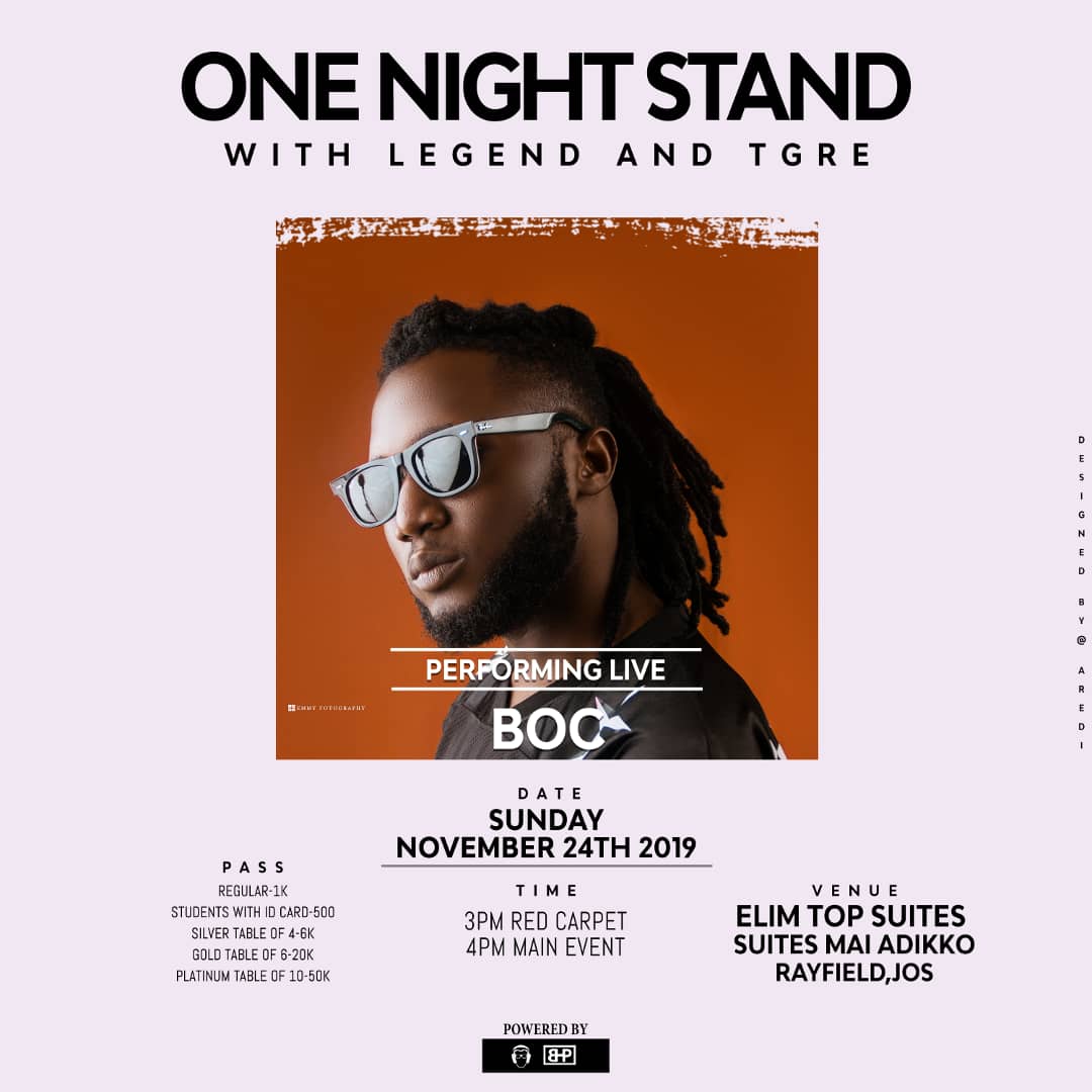 legendkomedian's tweet photo. @BOCMadaki will be live @ #onenightstand2019 https://t.co/QJZXuHbRjR