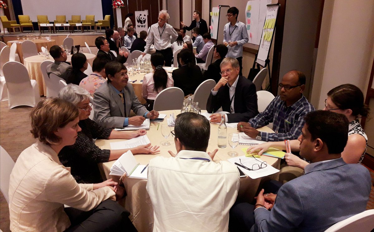skrokon's tweet photo. Group discussion, this one is focused on #Ganges #riverdel #delta.
Regional Forum on Building Resilient Asian Deltas. 16-18 October, 2019. Bangkok, Thailand.
@WWFLeadWater @riverine_people @swedense https://t.co/3BWA9UzEuh