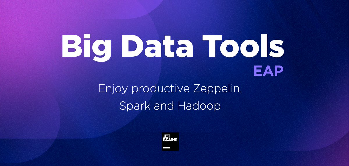 BigDataTools's tweet image. We’re thrilled to announce a preview of our IntelliJ IDEA plugin for Zeppelin, Spark, and more. You’re welcome to give it a try and share your feedback with us. #SparkAISummit blog.jetbrains.com/scala/2019/10/…