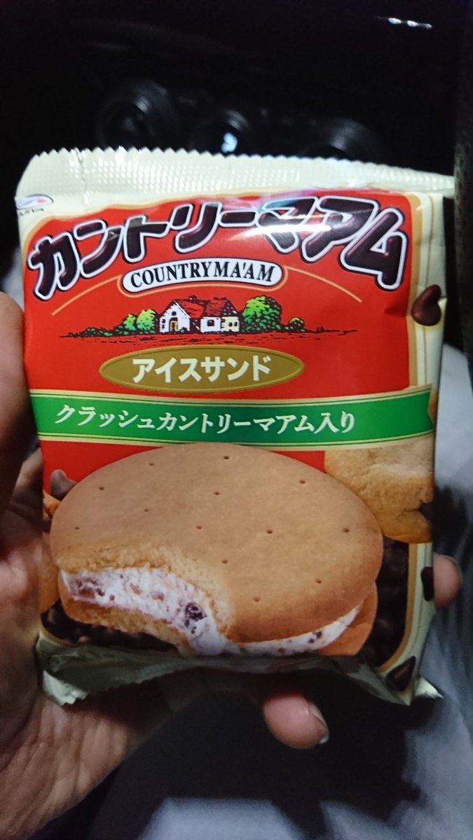 カントリーマアムアイスサンド