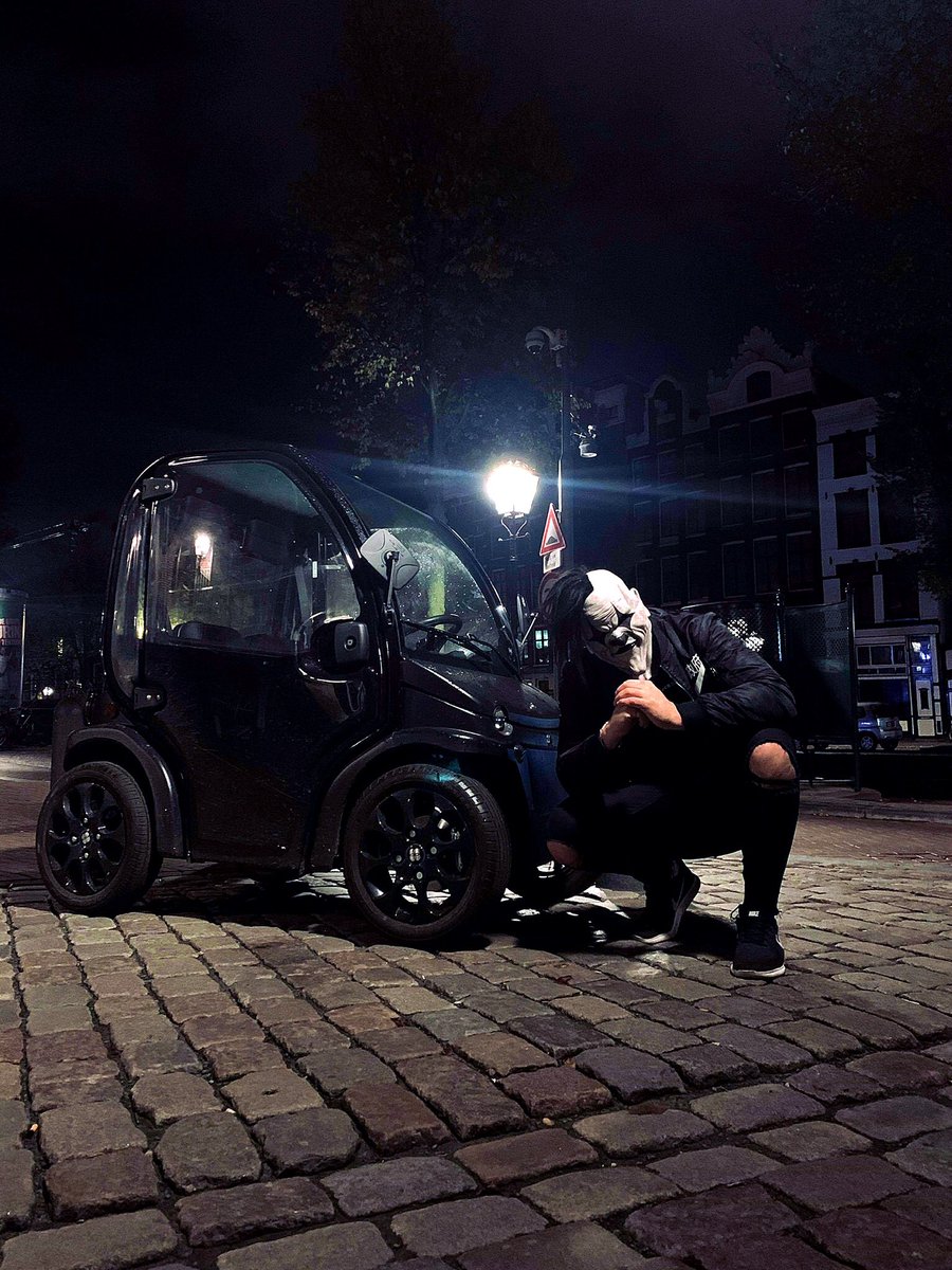 Flew to Amsterdam to pick up my new wheels 🚗 #beepbeep