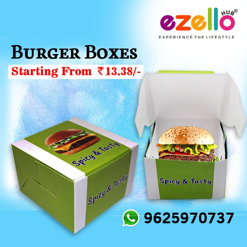 ezellohub's tweet image. 👉 Arranging a 🥳party?

💁‍♀️ Get our range of 🍔burgers 📦boxes to effectively arrange a 🥳party without the 🤦‍♀️mess.

➡️ bit.ly/2PwtRmD

#ezellohub #burgerboxes #burger #burgerbox #pastrybox #cakebox #cakeboxes  #foodpackaging #packaging #Corrugated #party #partypackaging