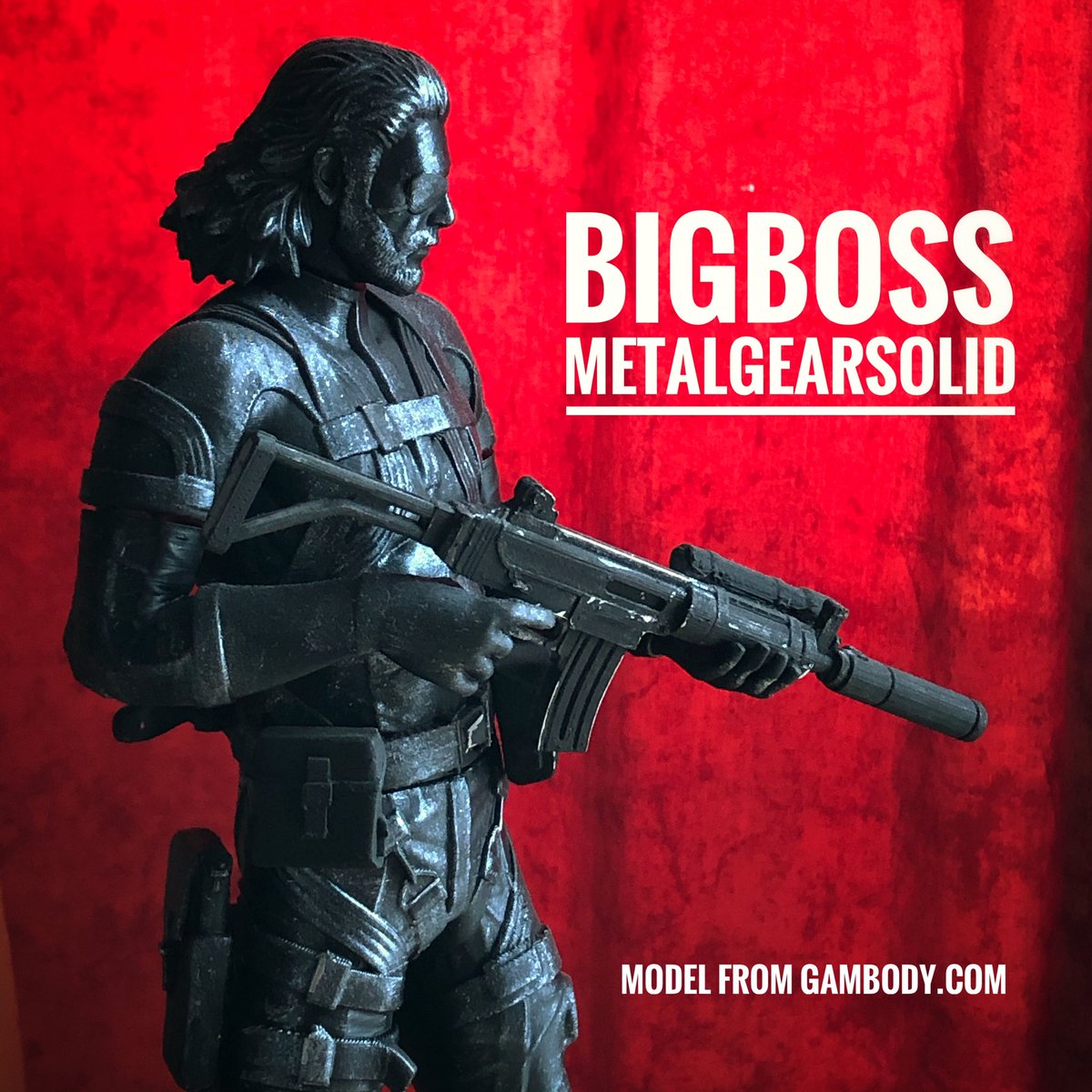 grafitomi's tweet image. #WaybackWednesday - Bigboss from #mgs printed by me. Model from @Gambody_com - Remember @josefprusa liked this one so much.. I was planning to give it to him at Prague Makerfaire.. but life had other plans and had to cancel that. #sharelearnGROW #snake #boss #bigboss