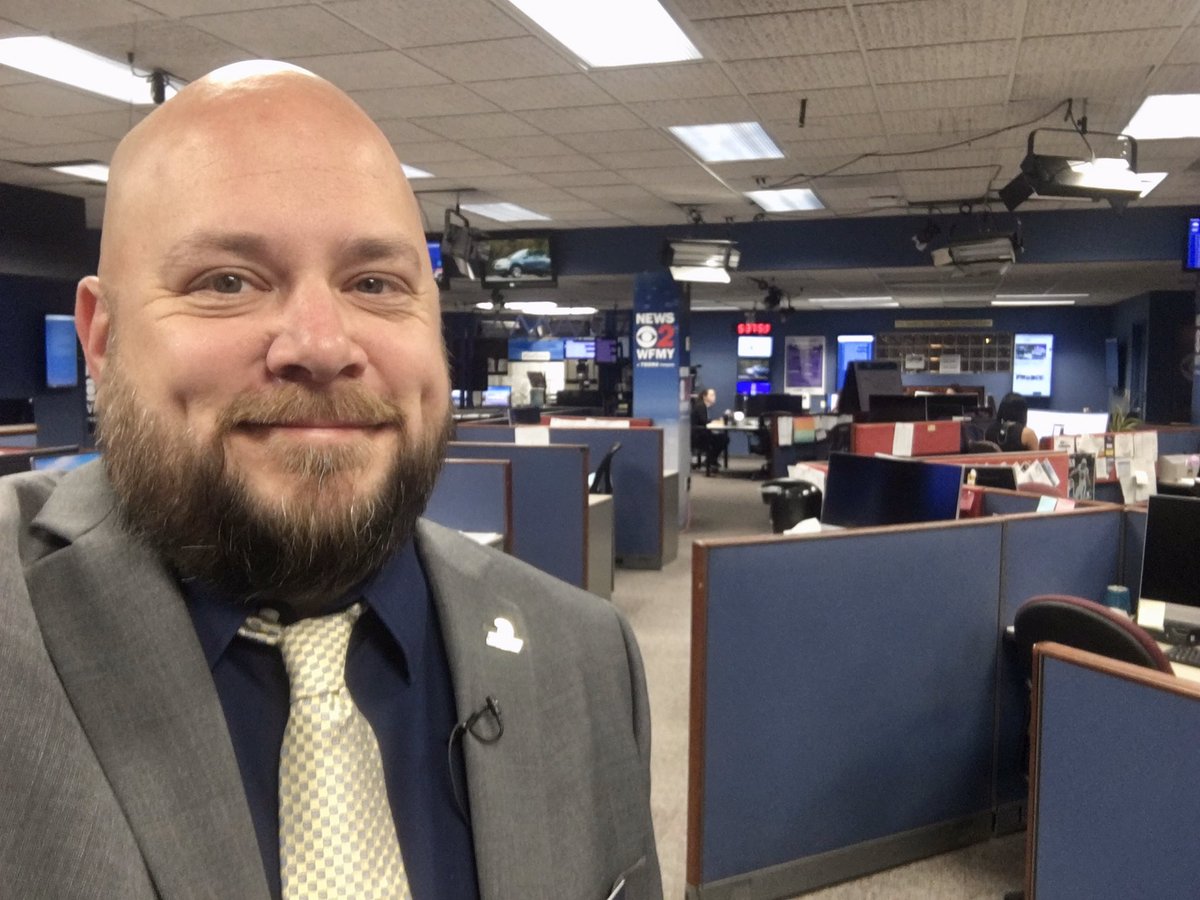 BrycePorter's tweet photo. So this is happening.  Tune into @KandaceReddTV on WFMY News 2 this morning to hear about National Cyber Security Awareness month and how you can keep yourself safe online. https://t.co/ghALhSwsGo