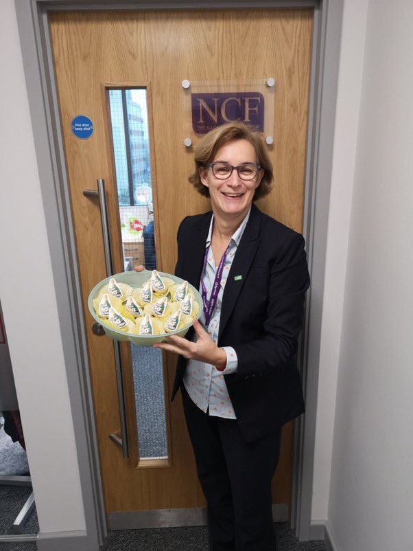 vicrayner's tweet photo. From this ... to this! In the (long) blink of an eye! Huge thanks to my @NCFCareForum colleagues for spoiling me yesterday! Now enjoying lovely day with family - and then off to #HamiltonLDN - very excited! Maybe 50 won’t be too bad.... https://t.co/HGLk3XxVJd