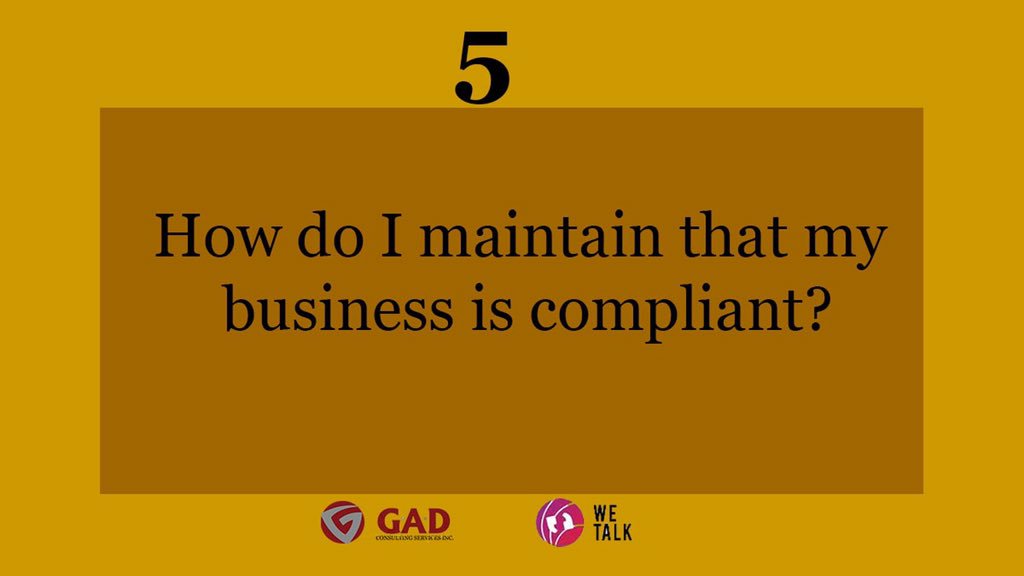 GADConsulting's tweet photo. A5.1. Make sure that you understand roles and responsibilities and roles that the business plays with different stakeholders. Roles such as a trader, a taxpayer and as a registered entity. #GADChat https://t.co/HsdUSVdiXP