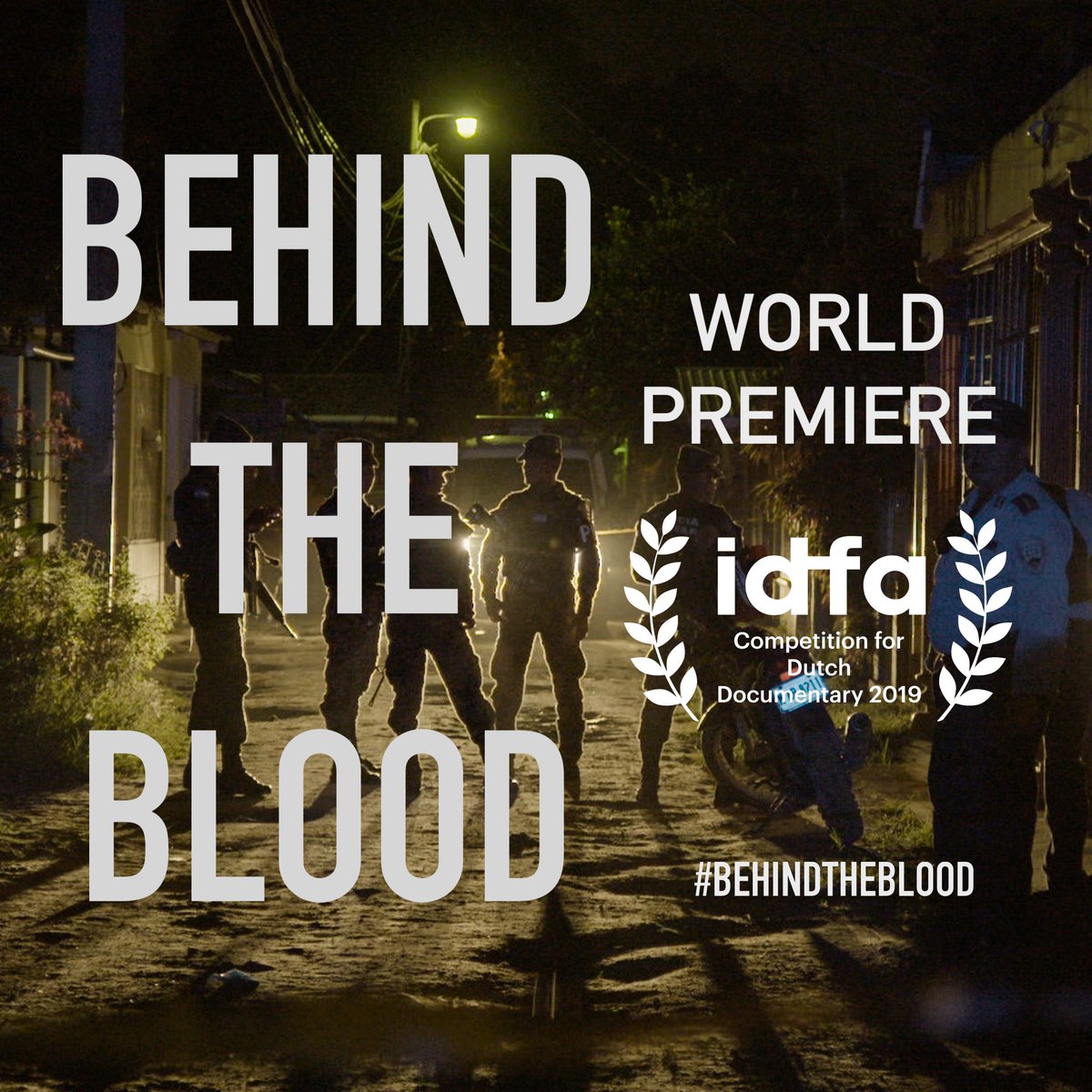lorvanderhorst's tweet photo. Keep an eye out for my debut feature documentary #BEHINDTHEBLOOD at #IDFA 2019. https://t.co/DPji1fBT7j https://t.co/0o0dxZ4EBd