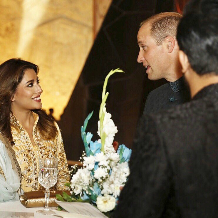 Was a real pleasure to meet with the royal visitors last night. William is a real life Prince Charming & was genuinely excited abt being here. Hope that this visit helps show the world the real side of Pakistan & not what media has been showing. #RoyaltourPakistan #PrinceWilliam