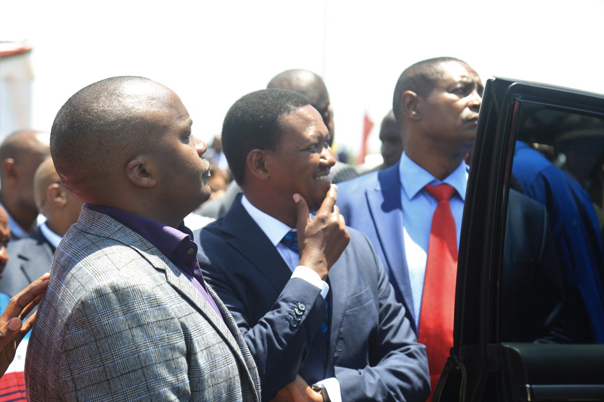 DrAlfredMutua's tweet photo. I committed that my Government of Machakos will construct another road so as to dual the section from Kyumbi to Machakos City so that motorists will be able to drive on a dual carriageway from Nairobi to Machakos City Centre. This will open up Machakos City and create wealth. https://t.co/BIfpTUaHF6