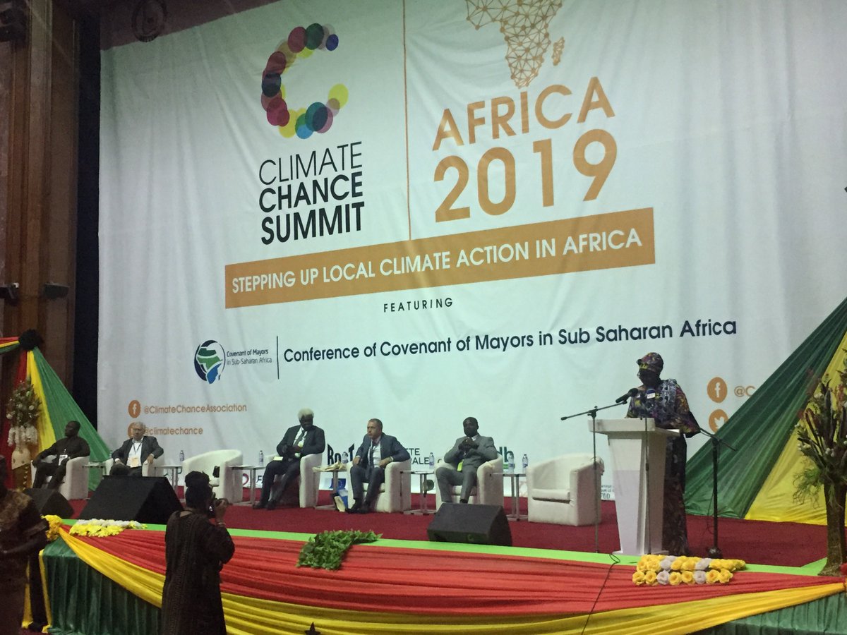 ClimateChance's tweet photo. #ClimateChanceSummit starting today with "Initiatives day" powered by @CoMOSSAfrica @AfDB_Group @UNESCO @ICLEIAfrica @COPinMyCity @ClimateTracking 
@UCLGAfrica 
Bringing together key actors for #ClimateActionNow climateactionNow 
We wish a fruitful work to all of you ! https://t.co/MtH99neUX3