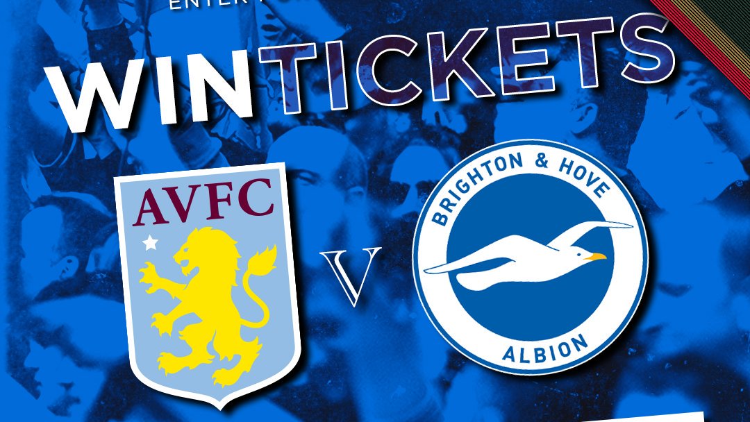 🚨 Attention @OfficialBHAFC fans! Win two away tickets to Saturday's game V Aston Villa To enter simply; Like and Retweet this post Follows us @LukeRoper Reply by tagging someone! Competition closes 18/10 #lukelife #BHAFC