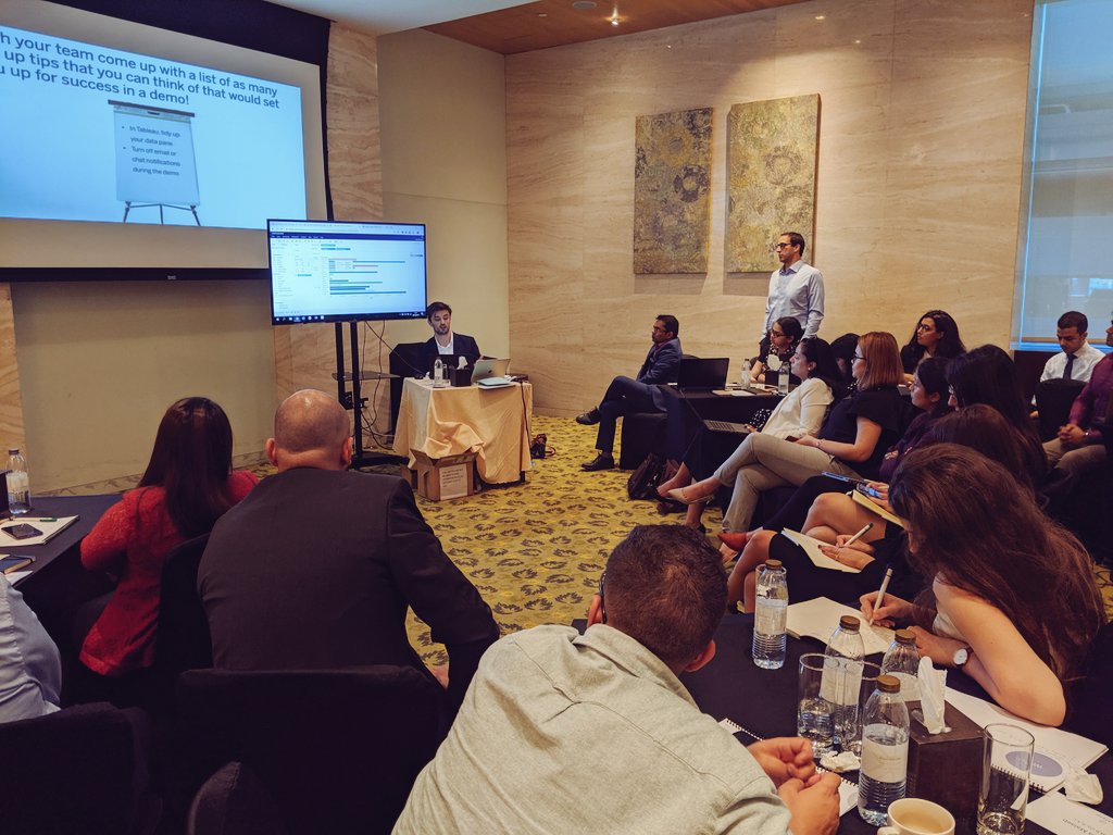 MarcMontanari's tweet image. In Dubai with our partners to ramp up their Tableau skills! Kick-off of the Fundamental Partner Bootcamp. Welcome to the #datafam guys 😉. #TableauPartner